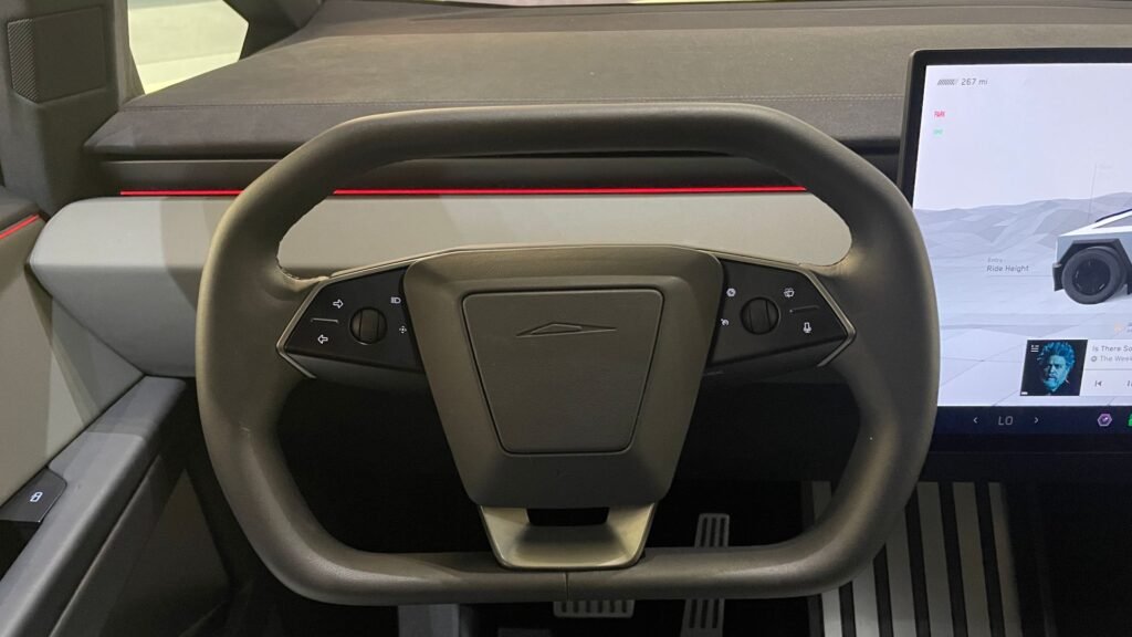 2025 Tesla Cybertruck Interior Gallery