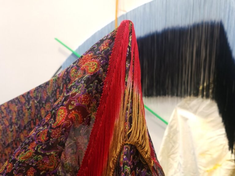 A Textile Show Ruptures, Cascades, and BleedsÂ