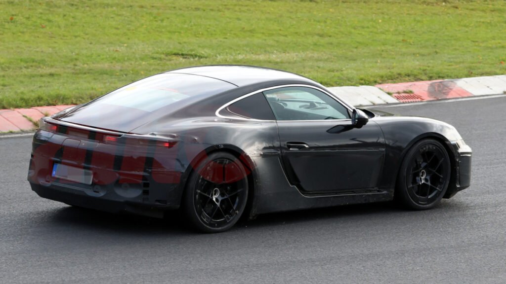 Porsche's Electric 718 Cayman Pretends To Be A 911 On The Nürburgring