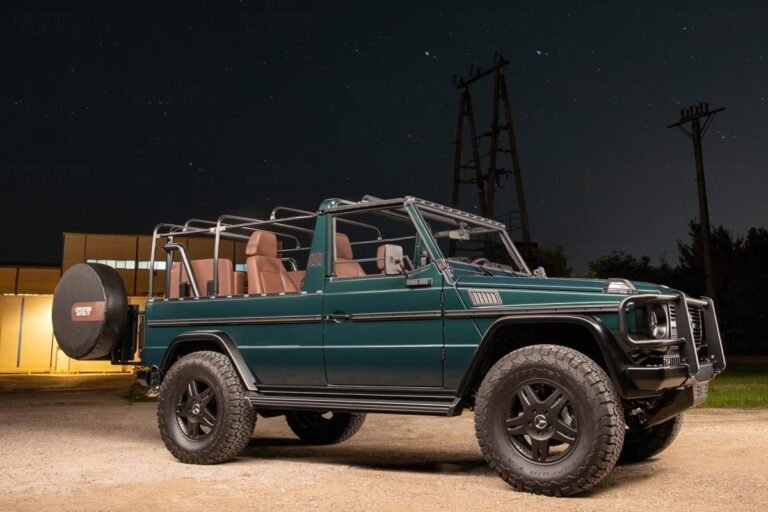This $250K G-Wagen Cabriolet Restomod Seats Eight With the Top Down