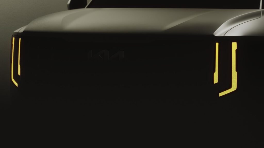 2027 Kia Telluride Teaser Previews Boxy SUV Before November Debut