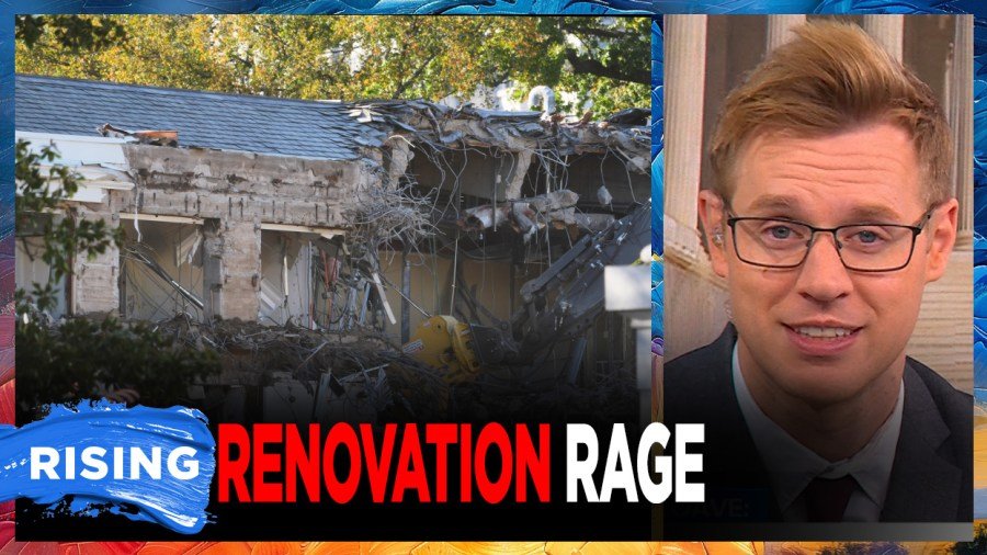 Dems, liberals lose their minds over Trump’s White House renovations