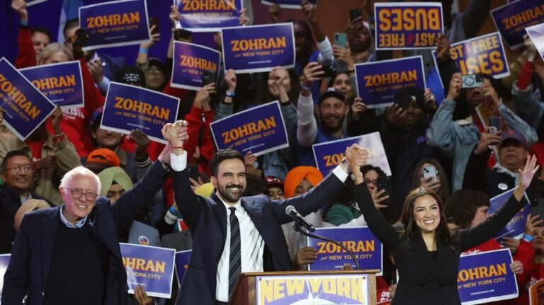 Ocasio-Cortez faces critical moment with Zohran Mamdani