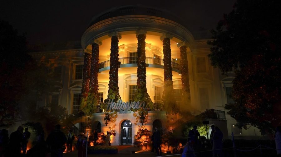 Watch live: Trump, first lady host Halloween event at White House