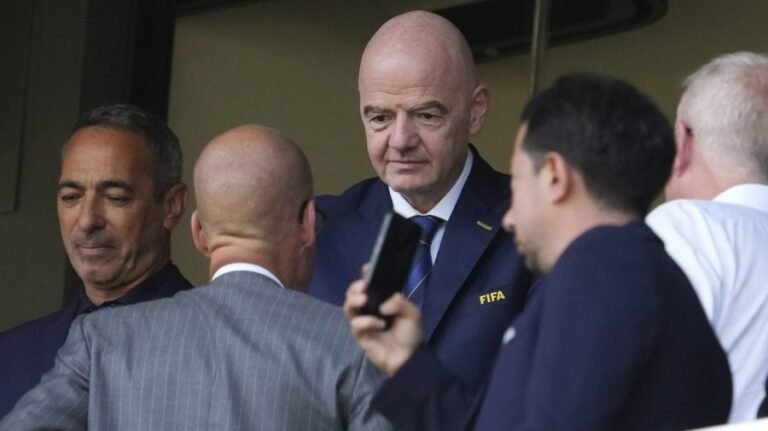 FIFA boss makes appearance on 'Peace 2025' stage in Egypt