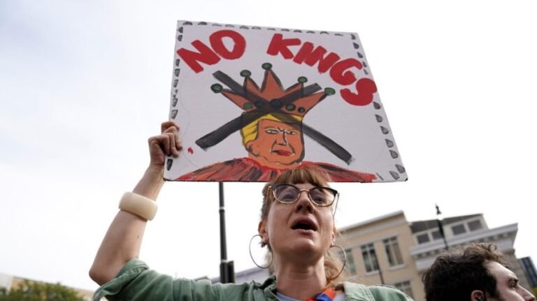 Trump says he’s no king, but he lives like one