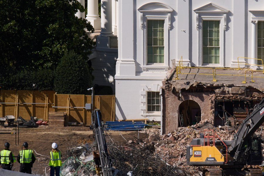 White House revamps website to defend East Wing demolition with list of presidential 'scandals'