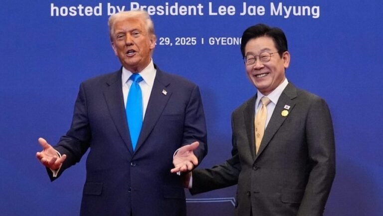 Live updates: Trump finds flattery in South Korea; Fed set to announce rate cut