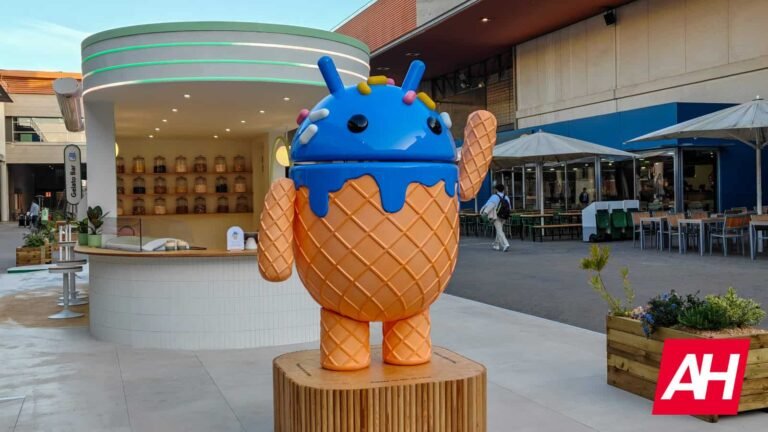 Spooky season catches up with Google's Android statues
