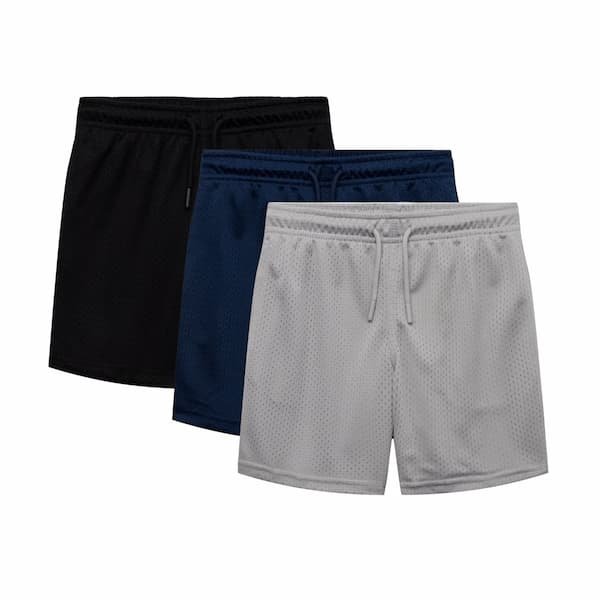 Athletic Works Boys’ Mesh Shorts 3-Pack only $7.43 (Reg. $15)!