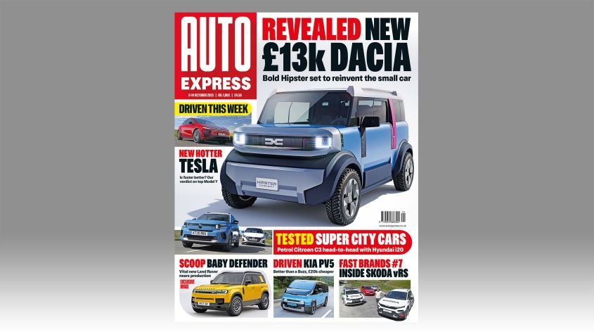 Future £13k Dacia previewed in this week's Auto Express