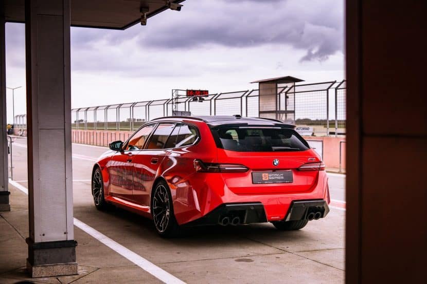 BMW M5 Touring Hits The Track As Safety Car In Romania