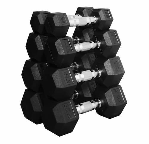 BalanceFrom 100-lb Dumbbell Set only $79.99 shipped! (Pair of 5, 10, 15, 20 lb)