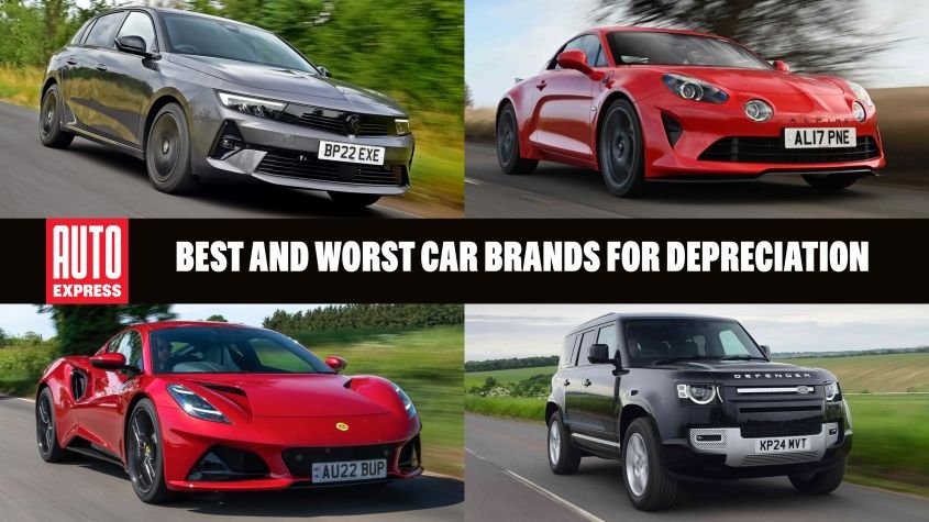 Best and worst car brands for depreciation: Which car manufacturer holds value best?