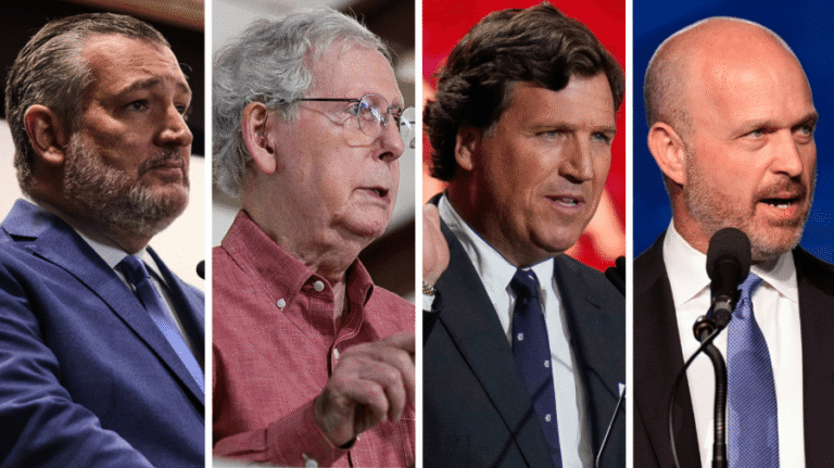 Cruz, McConnell slam Heritage president's defense of Tucker Carlson