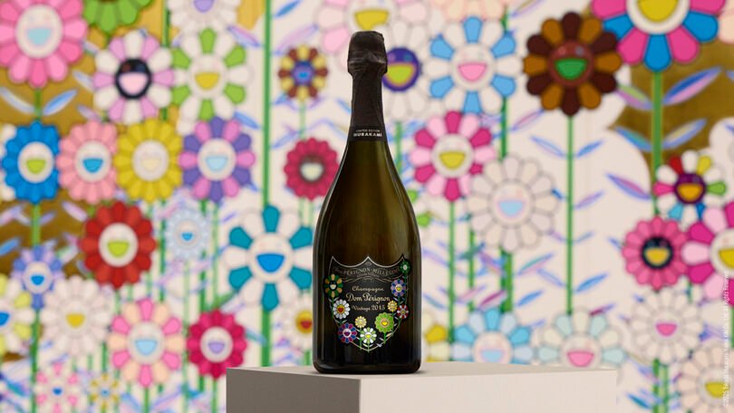 Takashi Murakami Adds His Signature Style to Dom Pérignon