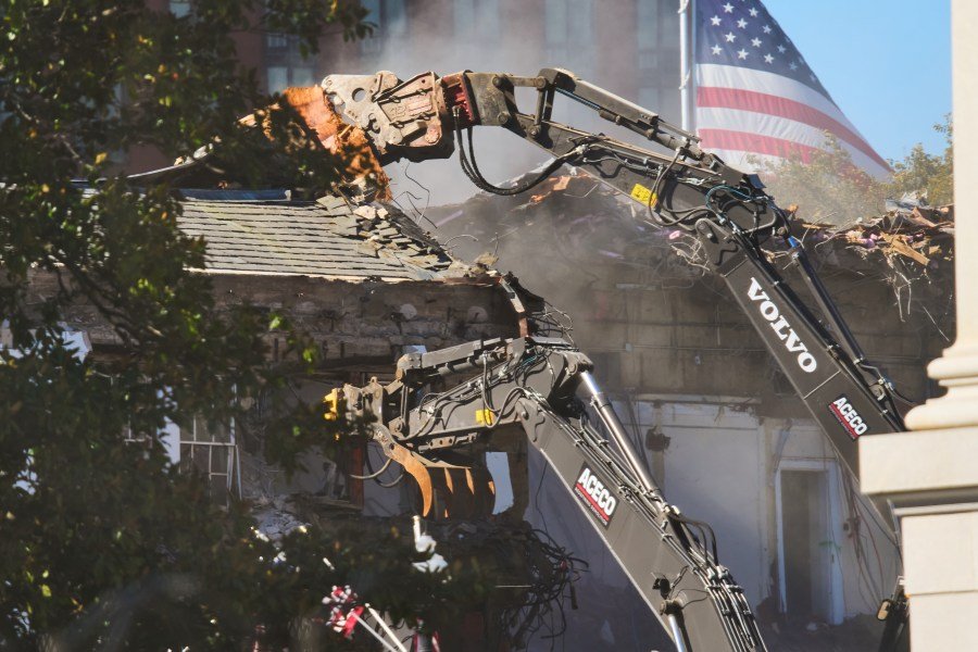 5 times the White House underwent major renovations