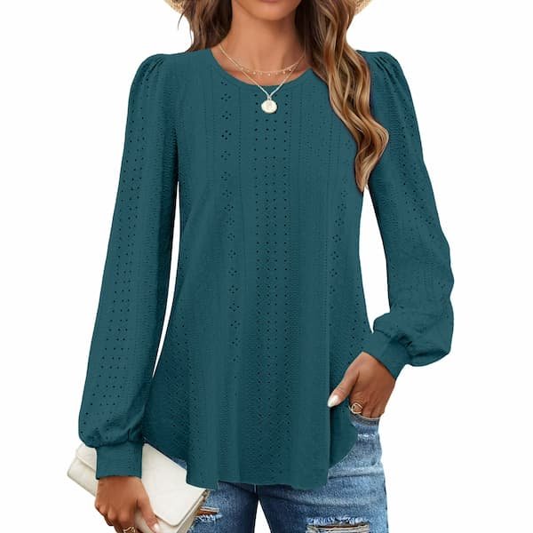 Women’s Eyelet Blouse only $11.99!