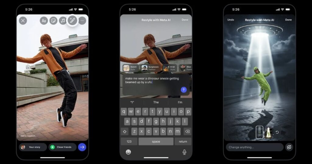Instagram Debuts New AI Editing Tools to Help You Restyle Your Stories