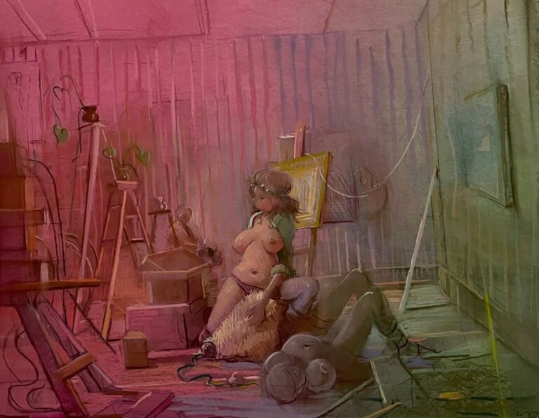 Lisa Yuskavage’s White Hot Women