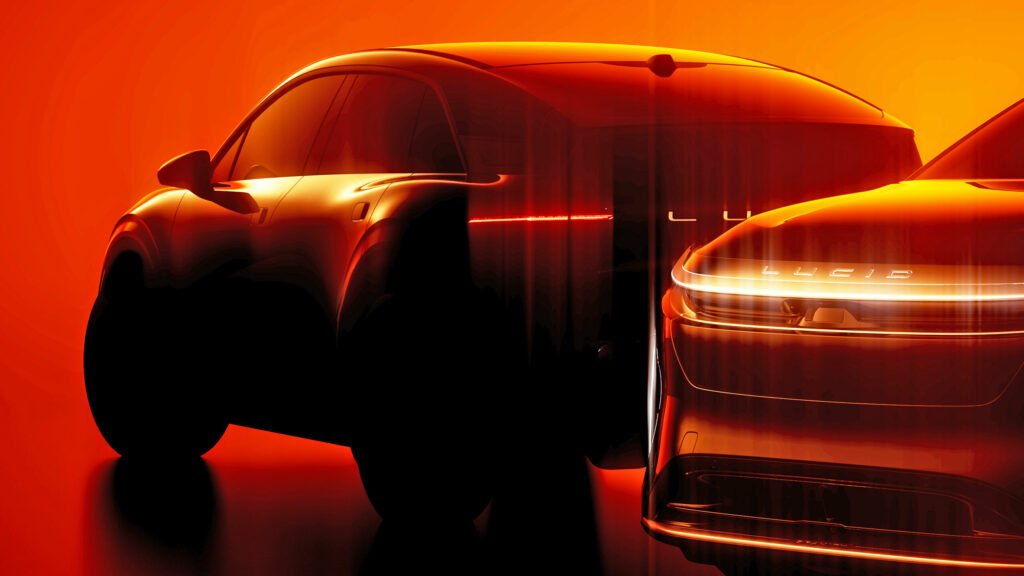 Lucid Teases $50K Mid-Size SUV As It Readies L4 Autonomous Driving