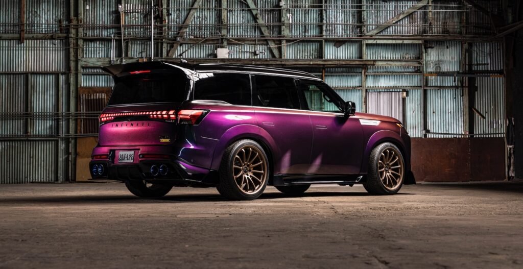 Infiniti QX80 R-Spec Debuts at SEMA with a 1,000-HP GT-R Engine