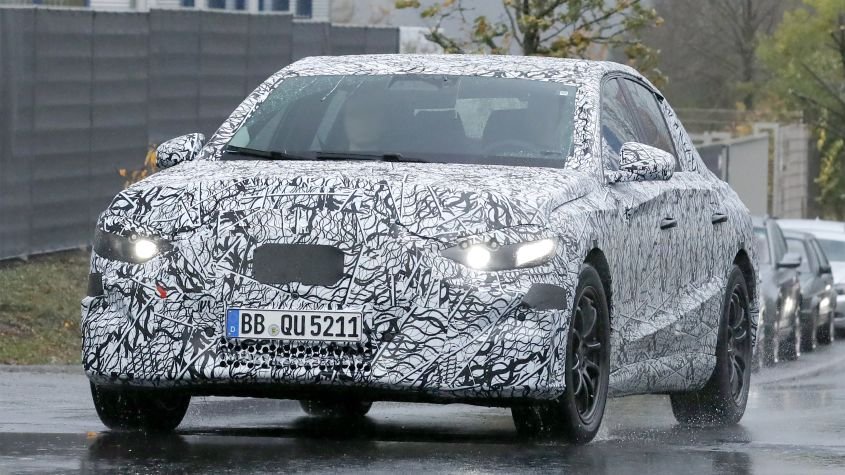 Electrifying stuff! All-new electric Mercedes E-Class spotted for the first time