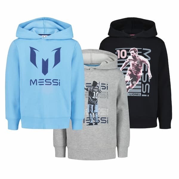 *HOT* Messi Boys’ Graphic Hooded Sweatshirt only $12!
