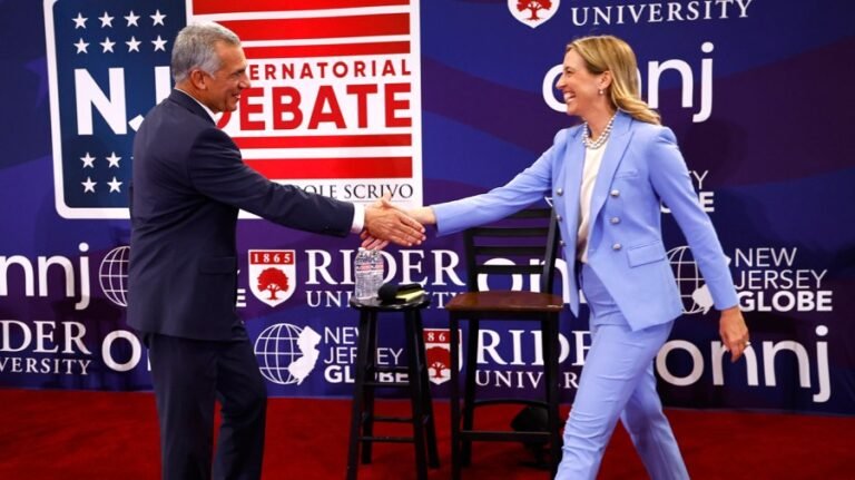 Sherrill leading Ciattarelli by 5 points in New Jersey gubernatorial race polling