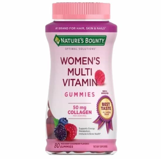 Nature’s Bounty Women’s Multi-Vitamin Gummies with Collagen 80-Count only $3.77 shipped!