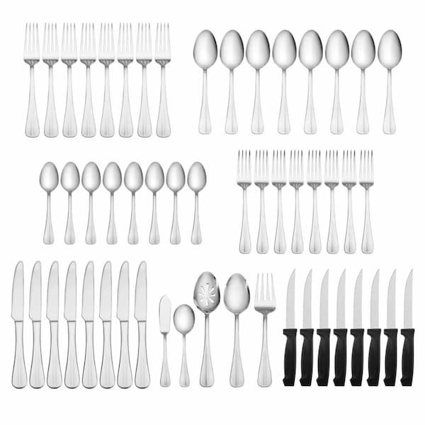Pfaltzgraff 53-Piece Stainless Steel Flatware Set only $39.99 shipped!