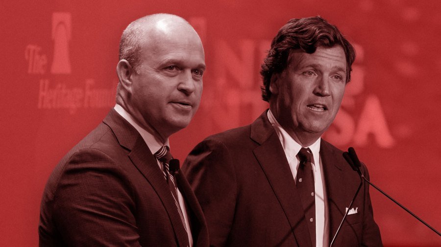 Civil war erupts on the right after Heritage president's Tucker Carlson, Nick Fuentes comments