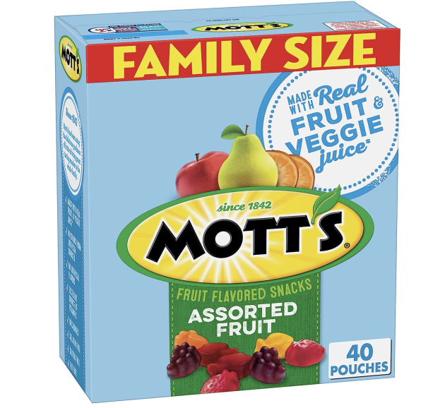 Mott’s Fruit Snacks (Family Size, 40 pouches) only $4.88 shipped!