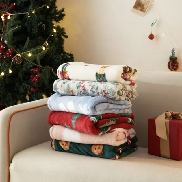 Holiday Time Cozy Plush Throws only $5.97!