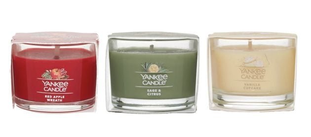 Yankee Candle Holiday Party 3-Piece Mini Candle Set only $5.99!
