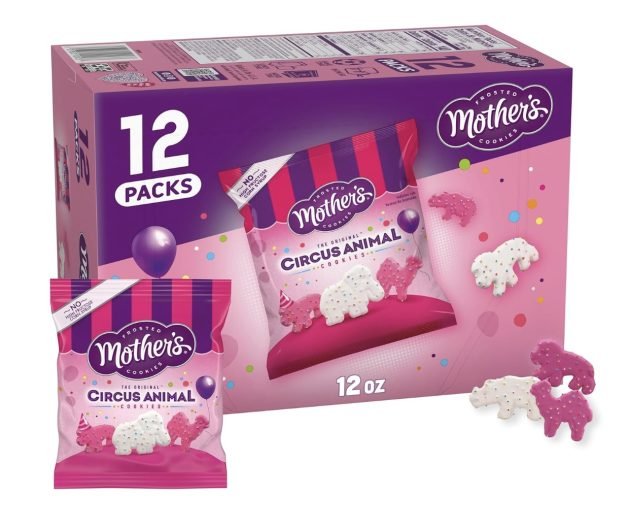 Mother’s Circus Animal Cookies, 12 packs only $5.39 shipped!