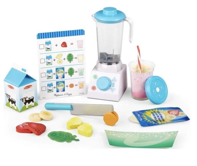 Melissa & Doug Smoothie Maker Blender Set with Wooden Play Food only $15.94, plus more!