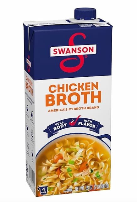 Swanson Chicken Broth 32 Oz Carton only $1.59 shipped!