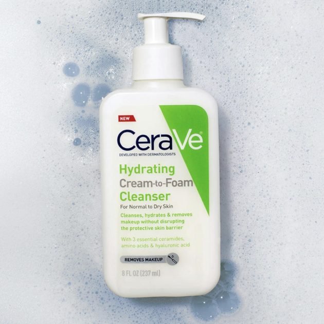 Free CeraVe Hydrating Cream-to-Foam Cleanser Sample!