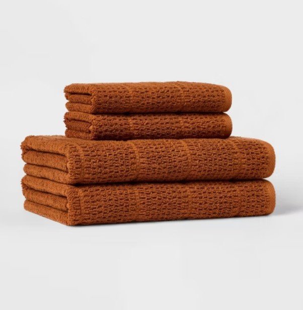 Target: 50% off Towel Sets Today = 4-Piece Set only $10!