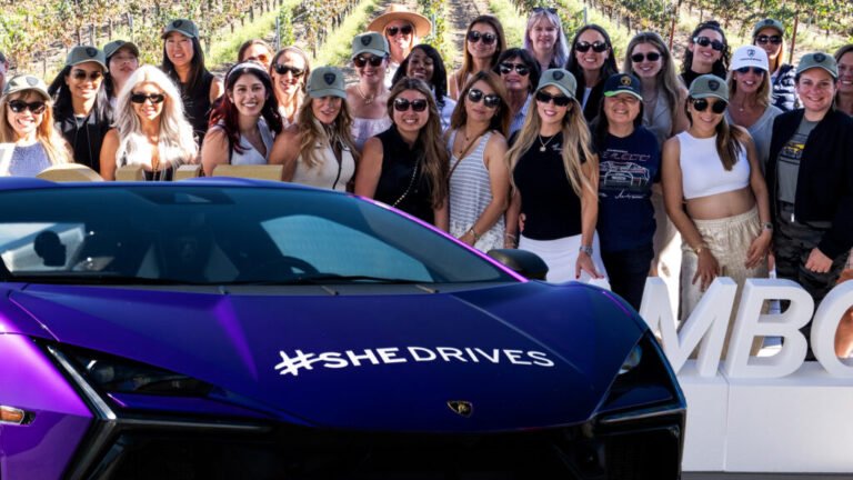 SHEdrives A Lambo And Probably Better Than You