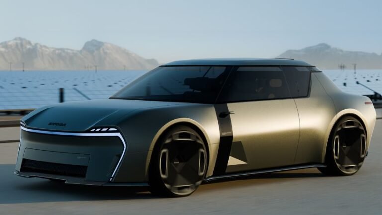 Skoda's new 1000 MBX four-seater concept - pictures