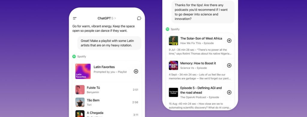 Spotify Teams Up with ChatGPT to Let Users Create Playlists Instantly