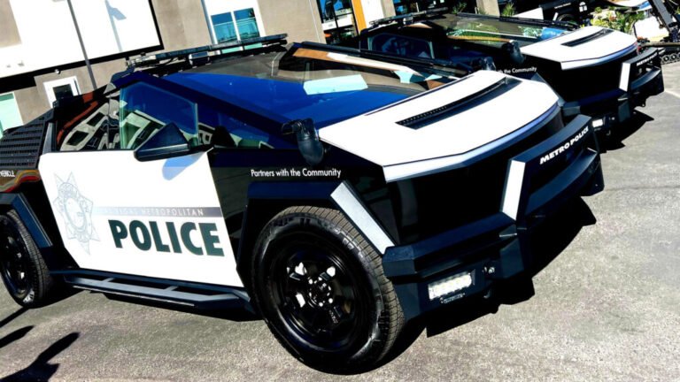 Vegas Cops Just Got 10 Cybertrucks And Elon Had Nothing To Do With It