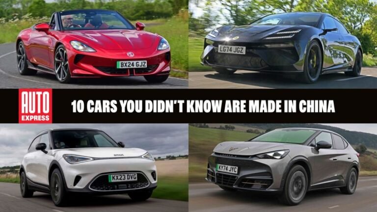 Top 10 UK cars made in China - pictures