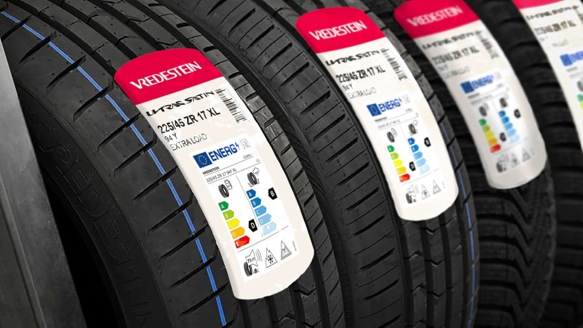 Checking this label when buying car tyres could help avoid an accident…