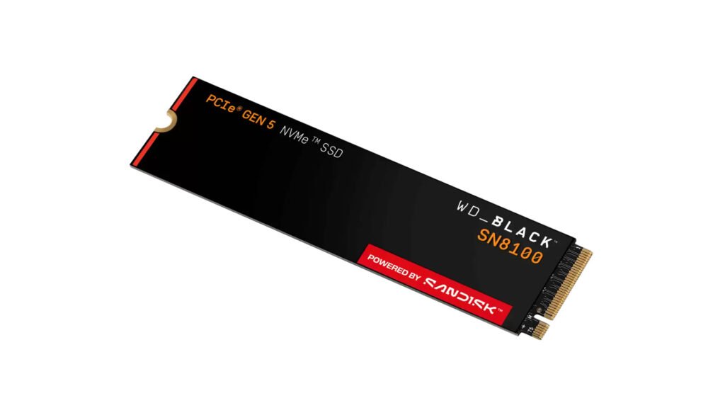The WD_Black SN8100 SSD now offers a whopping 8TB of storage