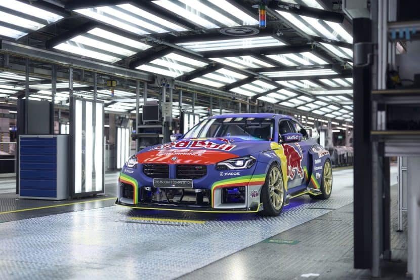Watch a 1,100-HP BMW M2 Drift Through BMW’s Munich Factory