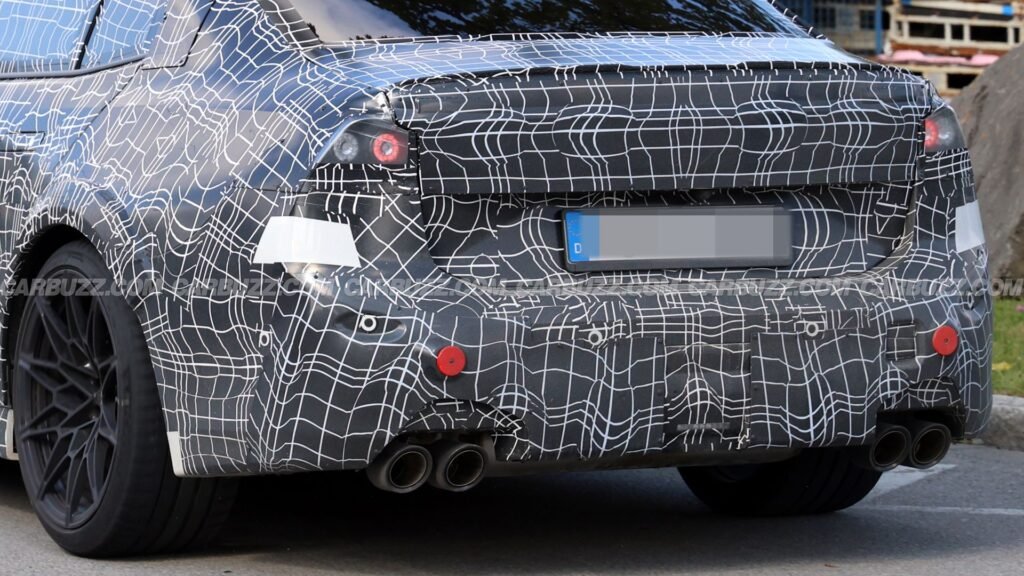 New BMW M3 With Combustion Engine Spied Testing In Public