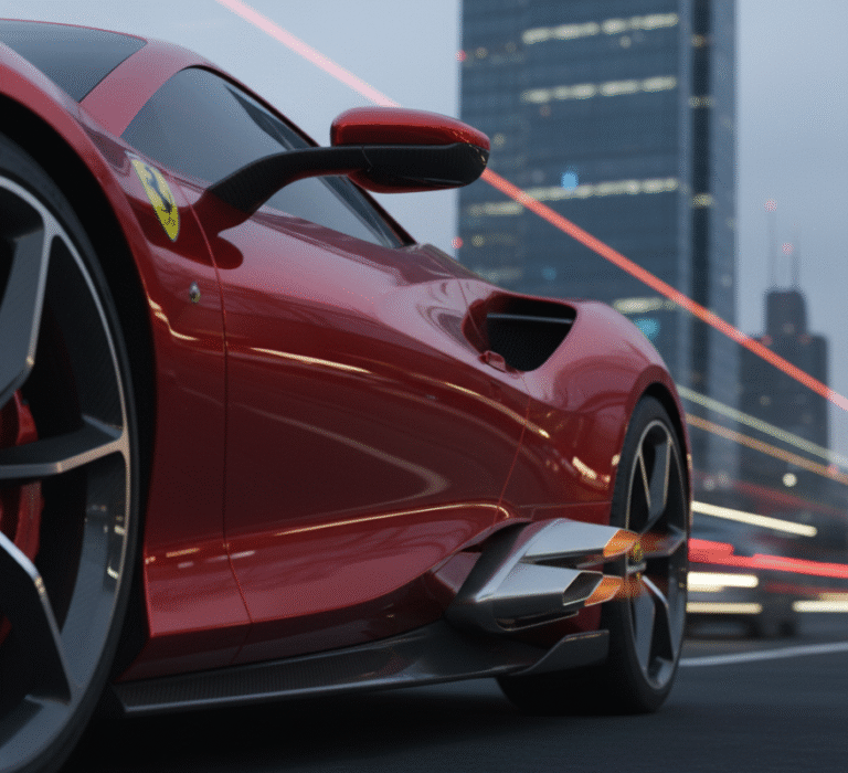 Are We Going To See a Ferrari With Side-Exit Exhausts in the Near Future?